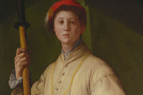 Pontormo Jacopo Carucci - Portrait of a Halberdier Francesco Guardi- - zoom