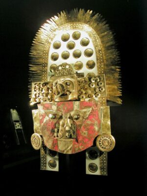 Pre Columbian - Sipan Museum Mask - photo by Gusjer