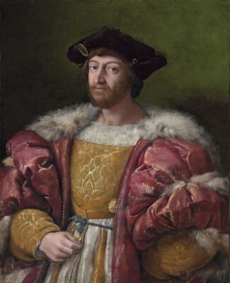 Raphael - Portrait of Lorenzo di Medici - 1516-19