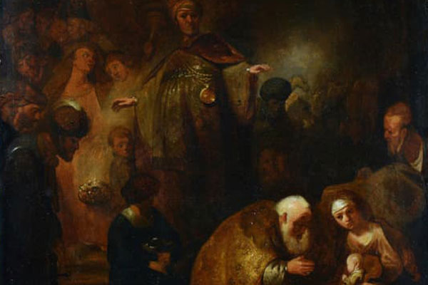 Rembrandt - Adoration of the Magi - zoom