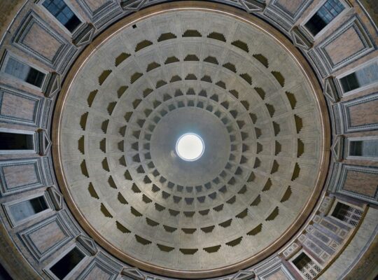 Roman - Pantheon Rome - Dome - photo by Architas