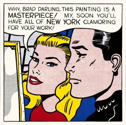 Roy Lichtenstein - Masteripiece - 1962 - 137 x 137 cm