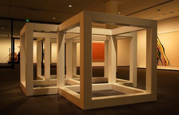 Sol LeWitt - Modular Cube - 1979 - photo by Rino Porrovecchio