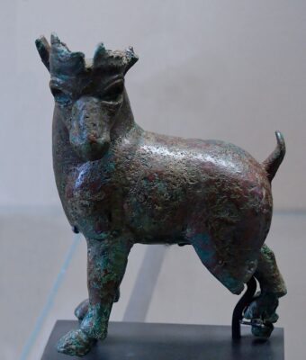 South Arabia - Statuette of an ibex - 1st century BC - 2nd century AC