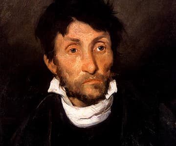 Theodore Gericault - Portrait of a Kleptomaniac - 1791-1824