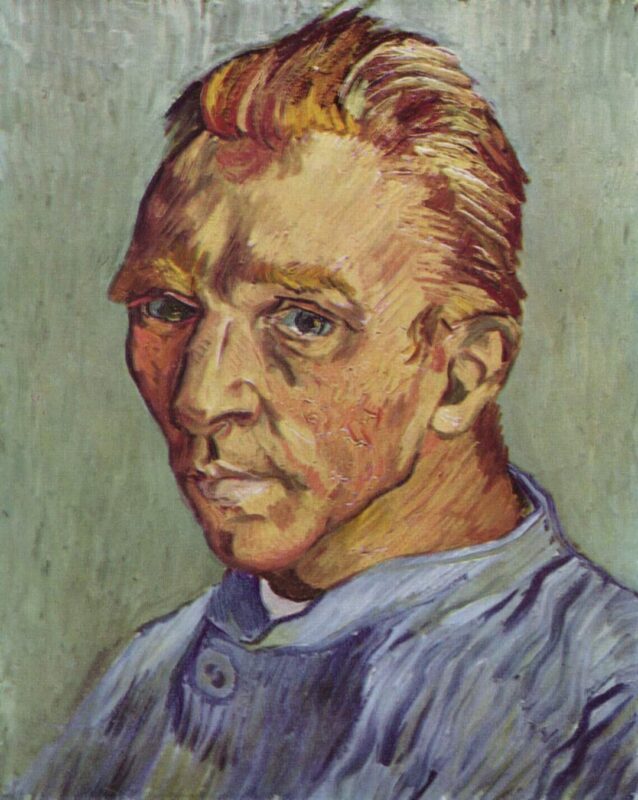 Vincent van Gogh - Portrait artiste sans barbe