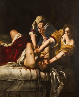 Artemisia Gentileschi - Judith Beheading Holofernes - c.1613