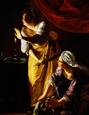Artemisia Gentileschi - Judith and her Maid - 1625-27