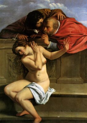 Artemisia Gentileschi - Susanna and the Elders - 1610