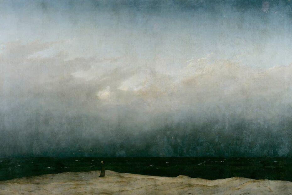 Caspar David Friedrich - Der Monch am Meer - 1809