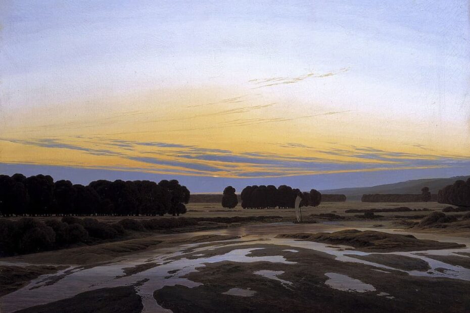 Caspar David Friedrich - Ostra-Gehege - 1832