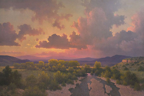 Michael Stack - Close to Evening in the Gila Valley - zoom
