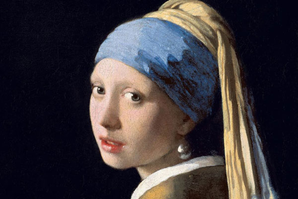 Vermeer - Girl with a Pearl Earring - zoom