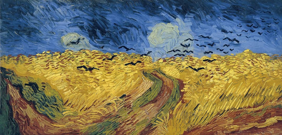 Vincent Van Gogh - Wheatfield with Crows - 1890