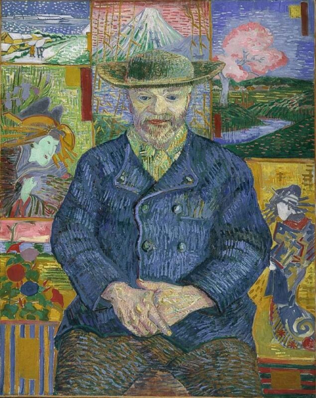 Vincent van Gogh - Portrait of Pere Tanguy - 1887-8