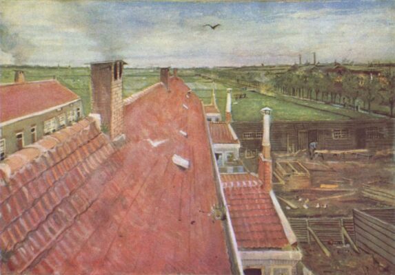 Vincent van Gogh - Rooftops - 1882