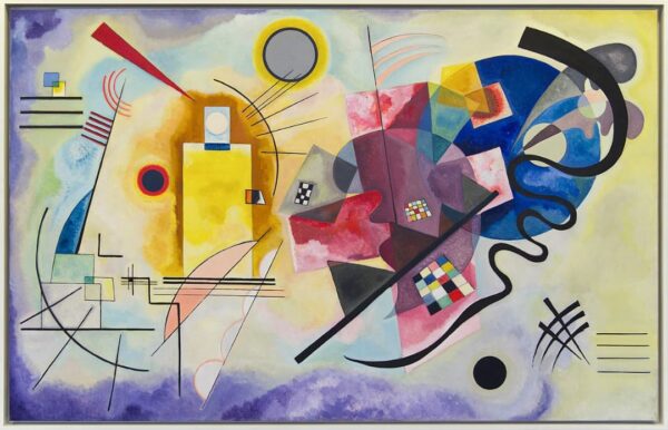 Wassily Kandinsky - -Yellow-Red-Blue - 1925