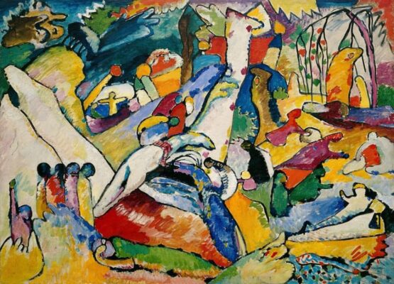 Wassily Kandinsky - Composition II - sketch - 1910