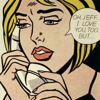Roy Lichtenstein - Oh Jeff I Love You Too But