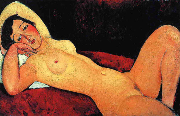 Amedeo Modigliani - La Reveuse - 1917