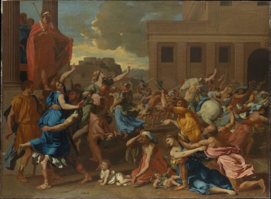 Nicolas Poussin - The Rape of the Sabine Women - Metropolitan