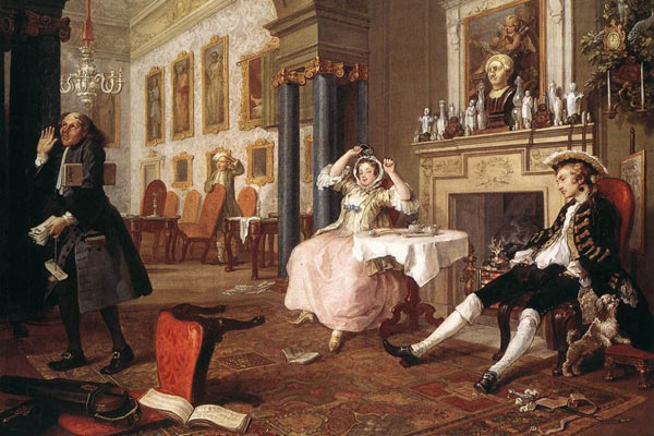 William Hogarth - Marriage A-la-Mode - thumbnail-1