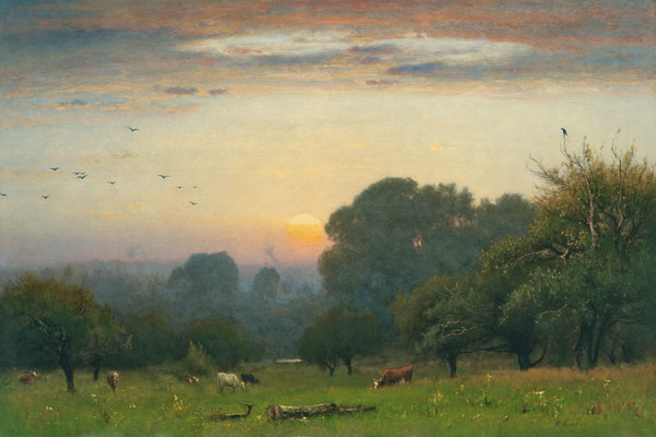 George Inness - Morning - 1878 - thumbnail