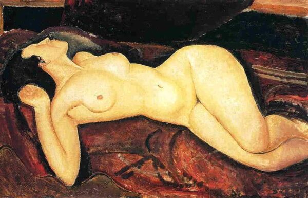Amedeo Modigliani - Nu couche - 1917 - private collection