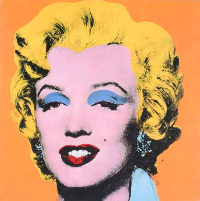 Andy Warhol - Shot Orange Marilyn