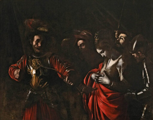 Caravaggio - The Martyrdom of Saint Ursula - 1610