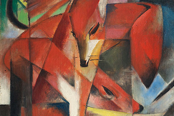 Franz Marc - The Foxes - thumbnail