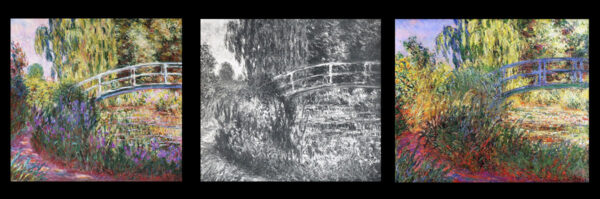Claude Monet - Bassin aux nympheas - 1631 1632 and 1633