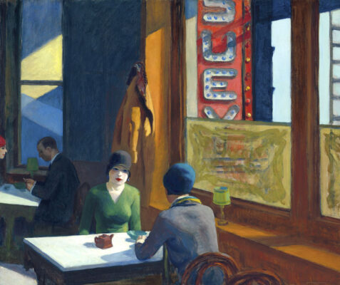 Edward Hopper - Chop Suey - 1929