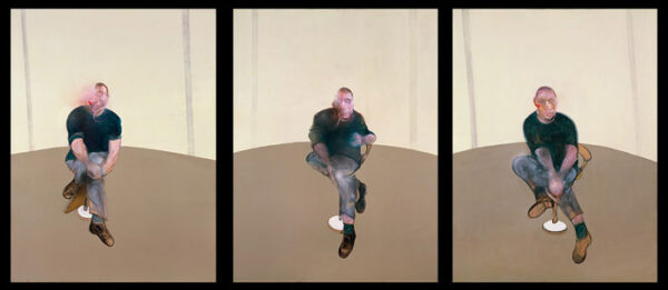 Francis Bacon - Study for a Self-Portrait - Triptych 1985–86