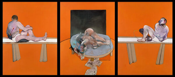 Francis Bacon - Triptych-–-Studies of the Human Body - 1979