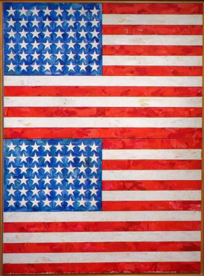 Jasper Johns - Two Flags - 1962
