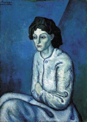 Pablo Picasso - Femme aux Bras Croises - 1901-02