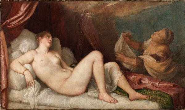 Titian - Danae - 1553 - Wellington Collection