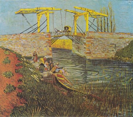 Vincent van Gogh - The Langlois Bridge At Arles - 1888