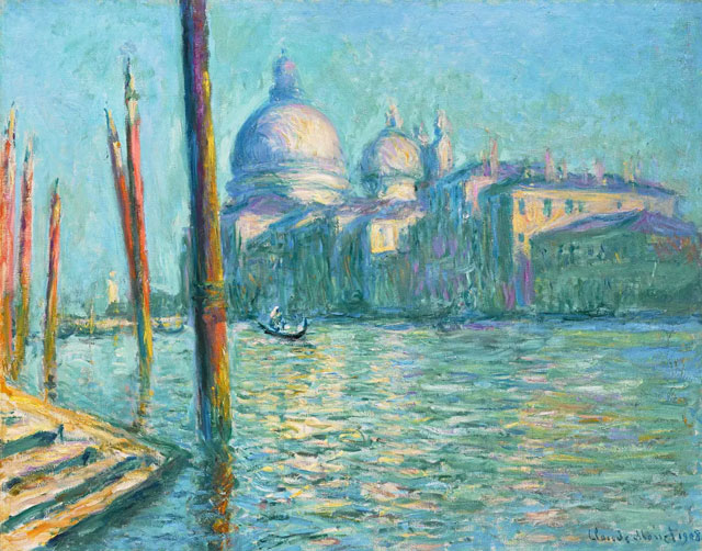 Claude Monet - Le Grand Canal et Santa Maria della Salute - thumbnail