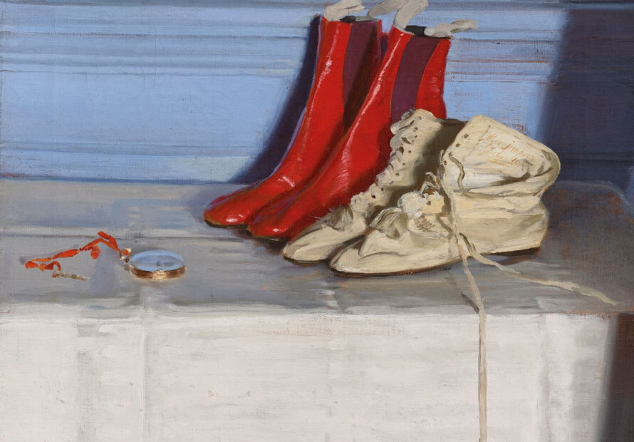 William Nicholson - Miss Simpsons Boots - 1919