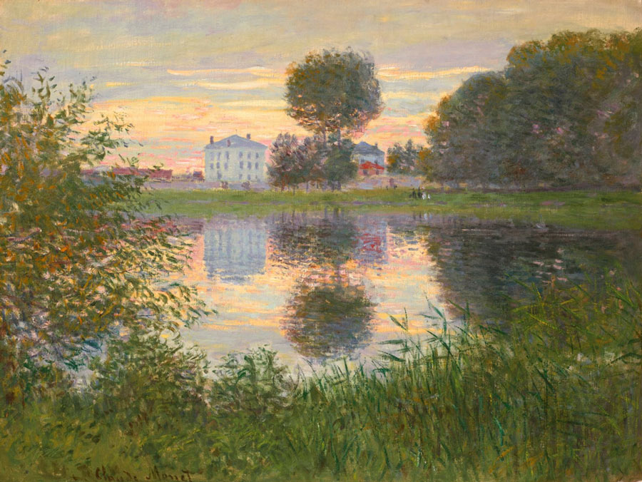 Claude Monet - Árbol en boule Argenteuil - 1876