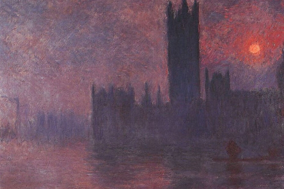 Claude Monet - Le Parlement soleil couchant - 1903