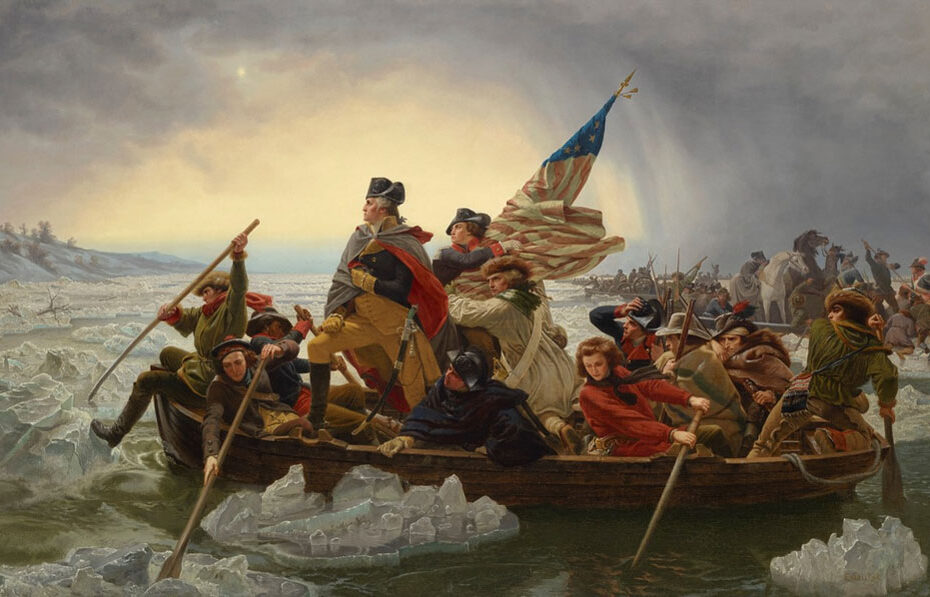 Emanuel Leuze - Washington Crossing the Delaware - 1851