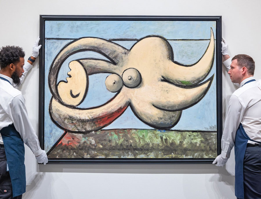 Pablo Picasso - Femme nue couchee - 1932 - Sothebys