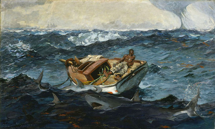 Winslow Homer - The Gulf Stream - thumbnail