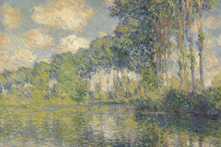 Claude Monet - Poplars on the Epte - thumbnail