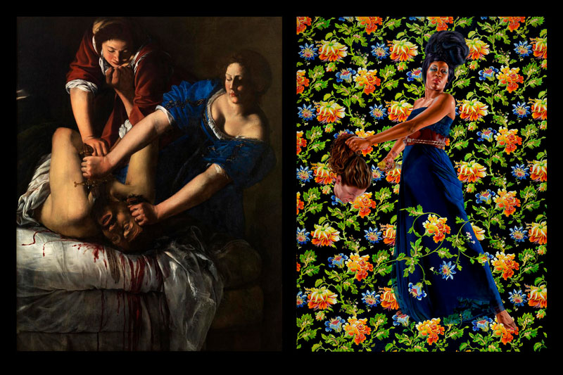 Artemisia Gentileschi - Kehinde Wiley