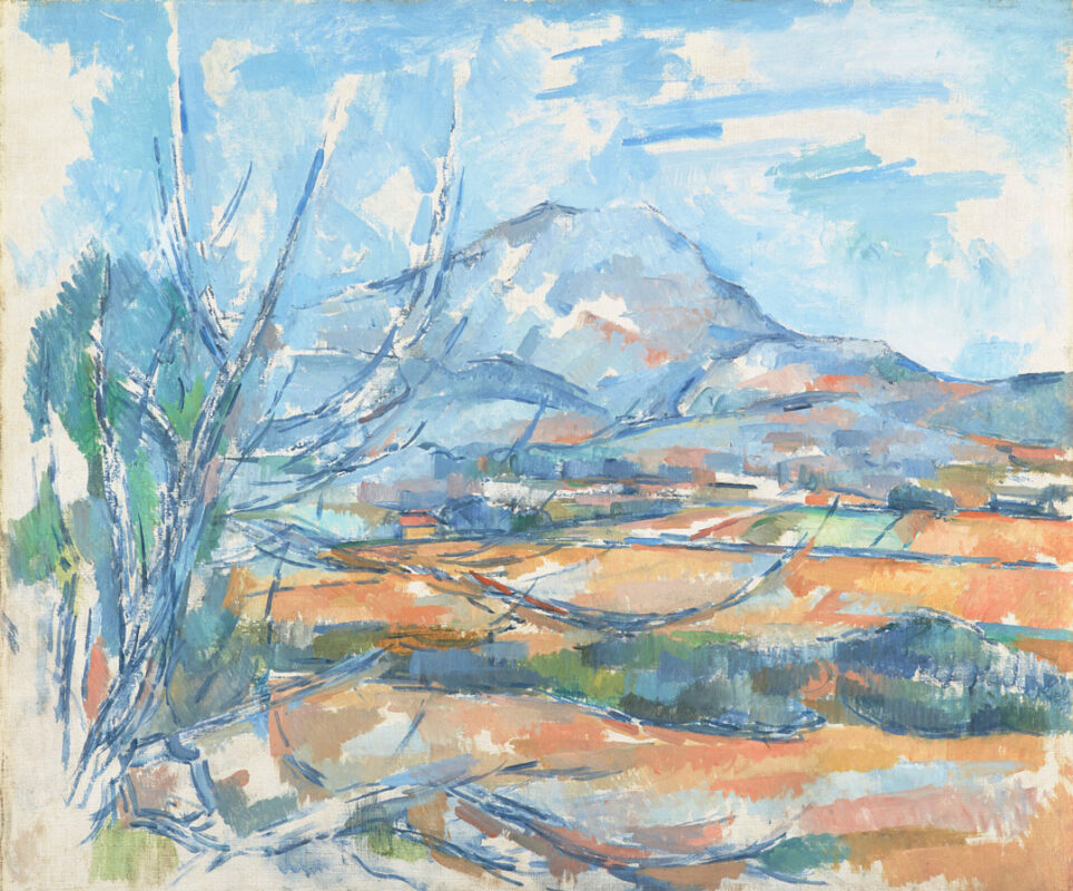 Paul Cézanne - Montagne Sainte-Victoire - 1890-1895