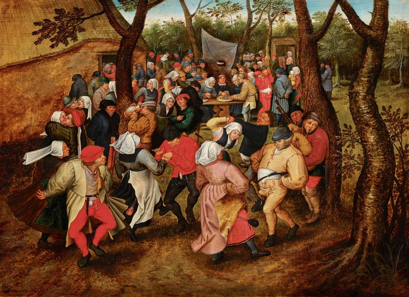 Pieter Brueghel the Younger - Wedding Dance - 1612